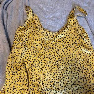shop hopes leopard print tank top